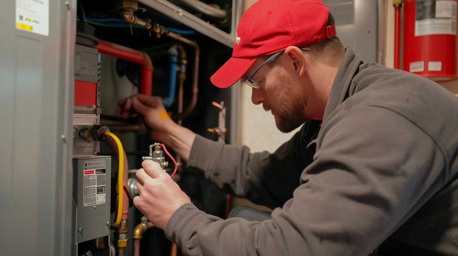 gas furnace installation